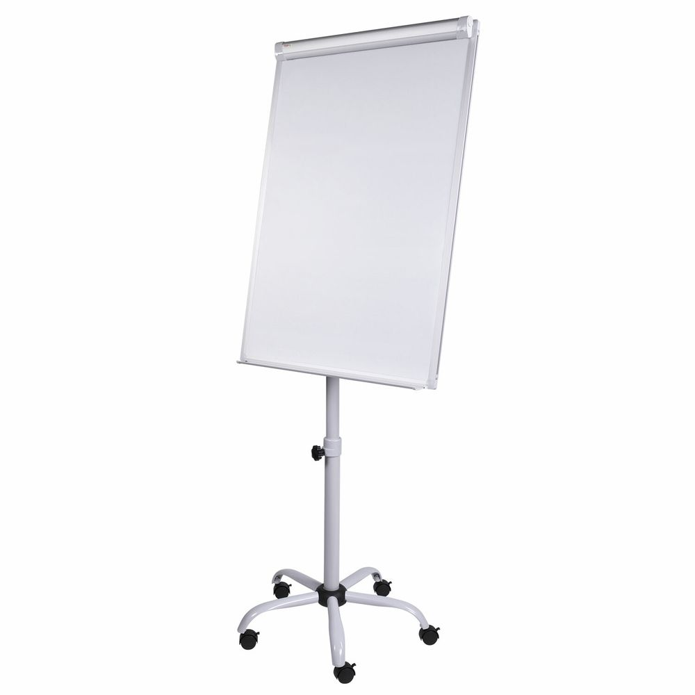 Доска-флипчарт с дополнительными держателями для бумаги, магнитно-маркерная, 70х100 см, пятилучие, STAFF