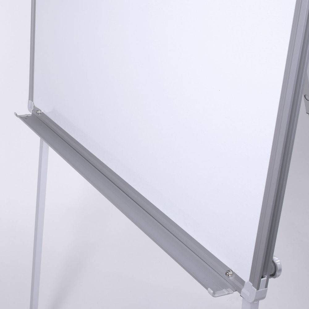 Доска-флипчарт с дополнительными держателями для бумаги, магнитно-маркерная, 70х100 см, тренога, STAFF