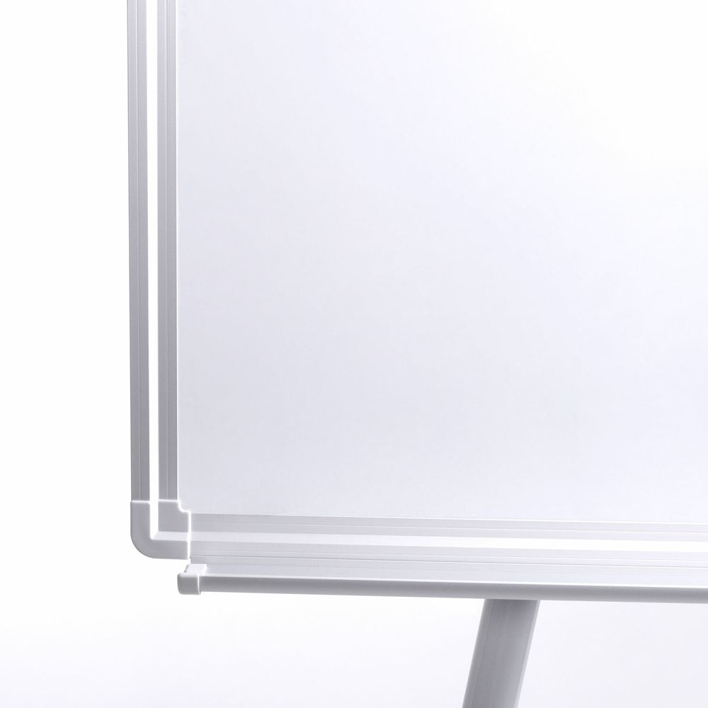 Доска-флипчарт с дополнительными держателями для бумаги, магнитно-маркерная, 70х100 см, тренога, STAFF