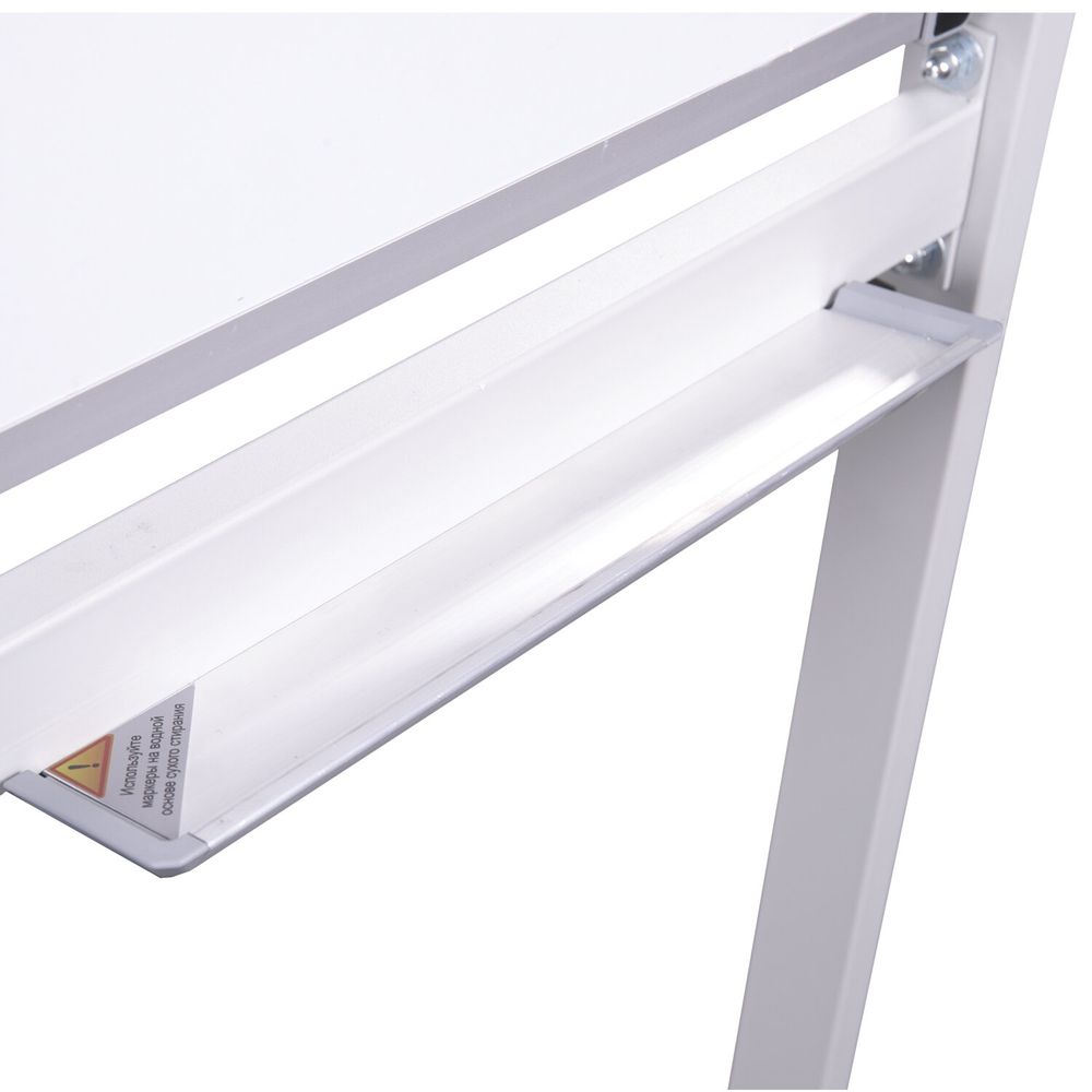 Доска магнитно-маркерная НА СТЕНДЕ 120х180 см, 2-сторонняя, BRAUBERG