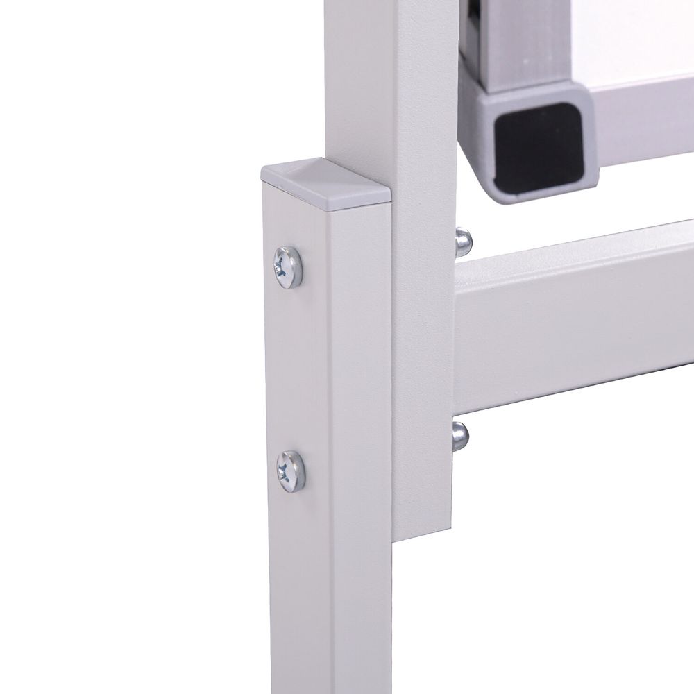 Доска магнитно-маркерная НА СТЕНДЕ 90х60 см, 2-сторонняя, BRAUBERG