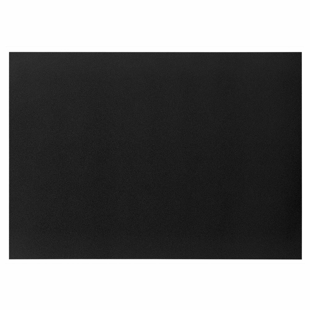 Доска меловая А4 (21x29,7 см), немагнитная, без рамки, ПВХ, ЧЕРНАЯ, BRAUBERG