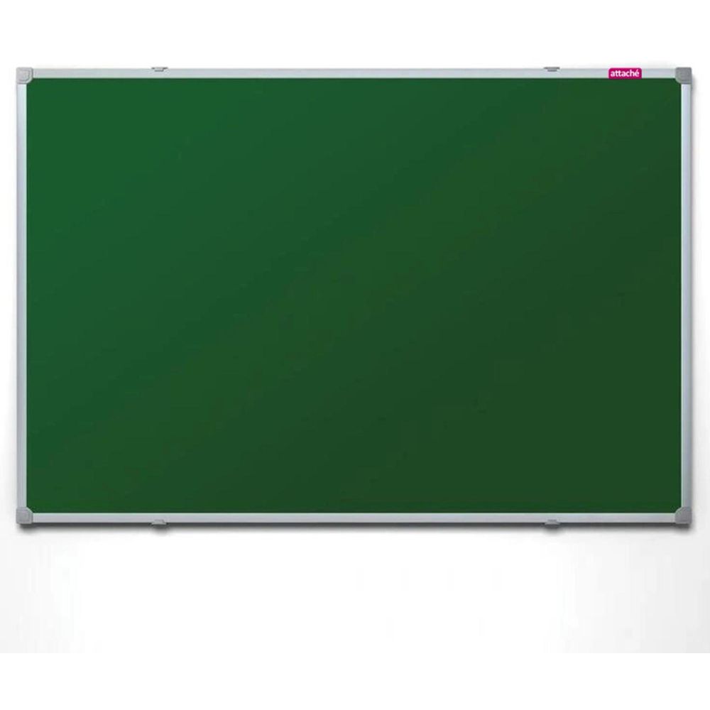 Доска меловая 150х100 см Attache, зеленая, магнитная