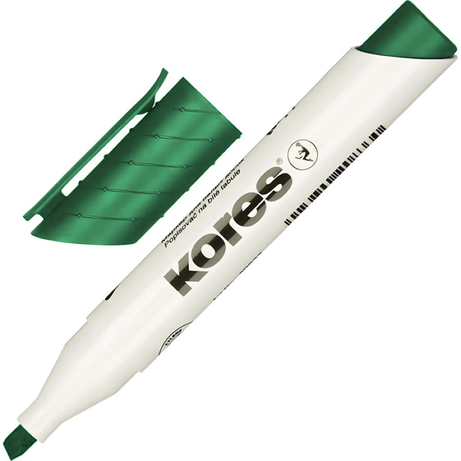 Набор маркеров для доски KORES(20845), 3-5мм, 4шт/уп 