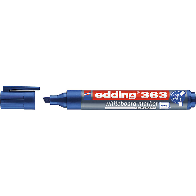 Маркер для доски Edding 363/003, 1-5мм, скош., синий