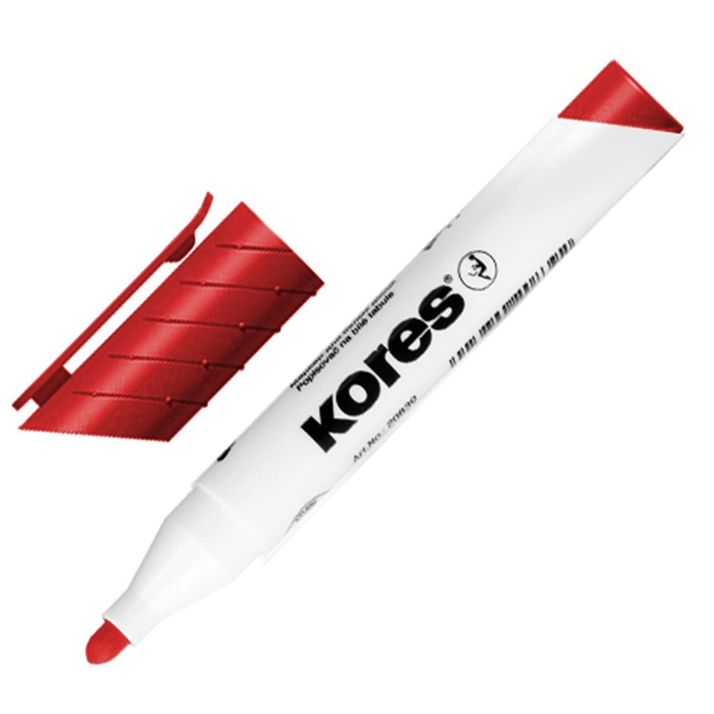 Набор маркеров для досок KORES 3мм 10шт/уп 
