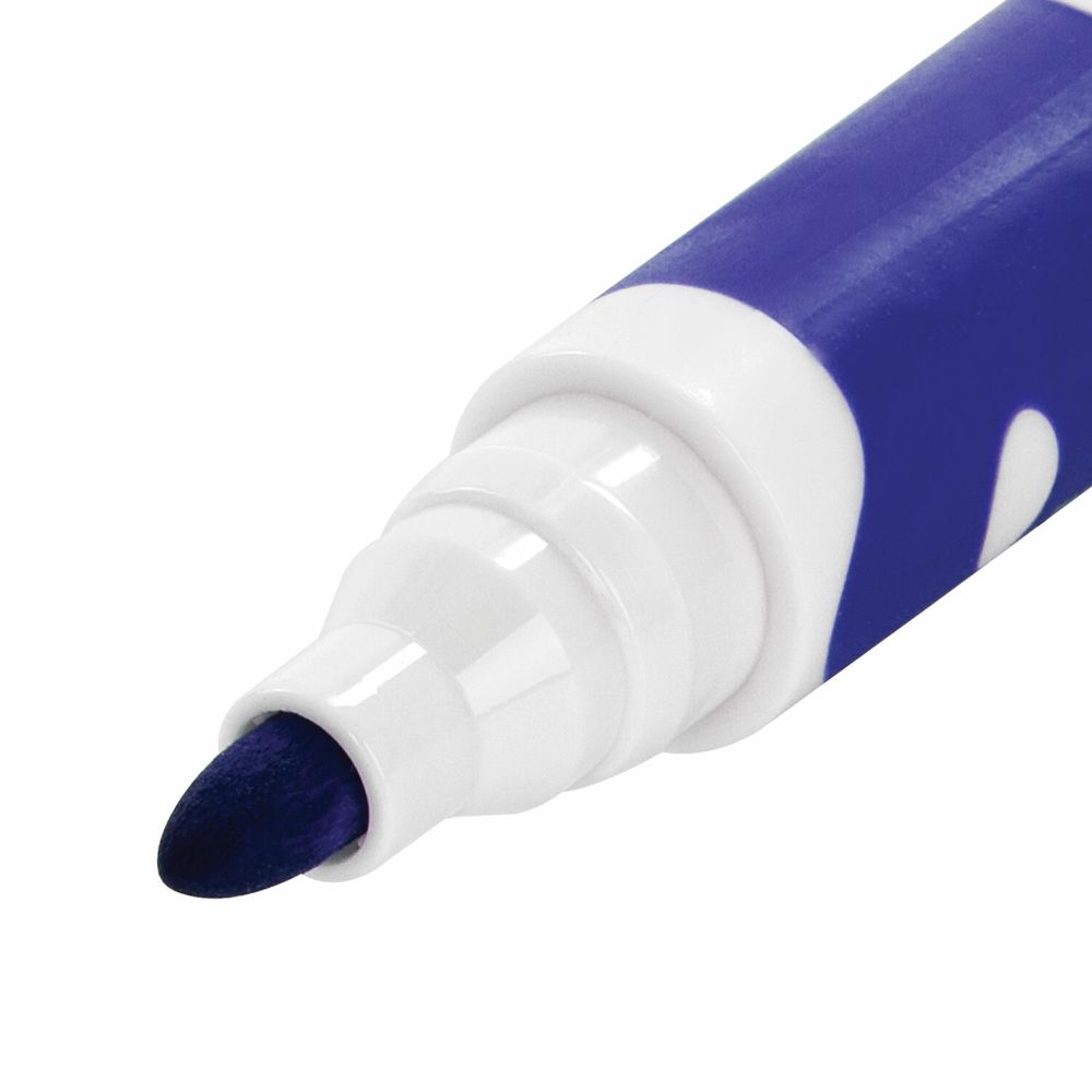 Маркер стираемый для белой доски СИНИЙ, BRAUBERG