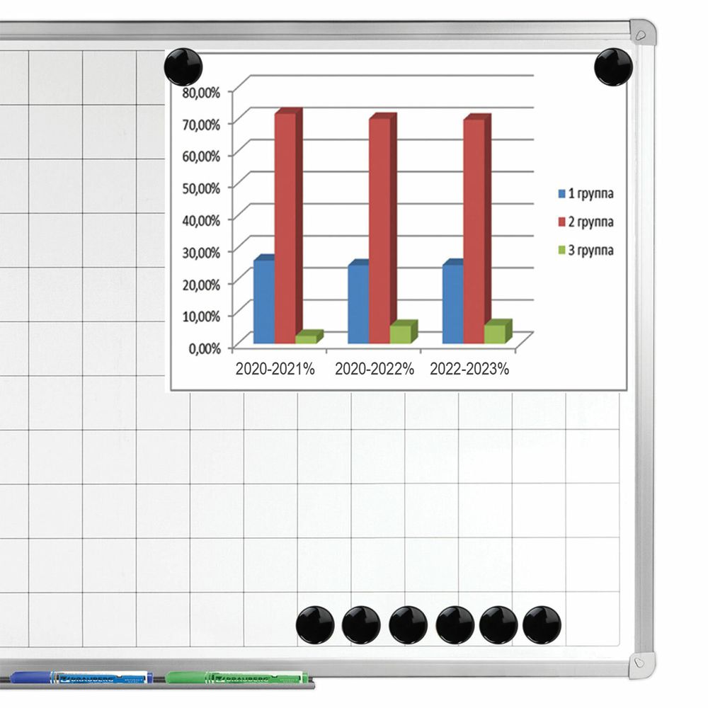 Магниты BRAUBERG 