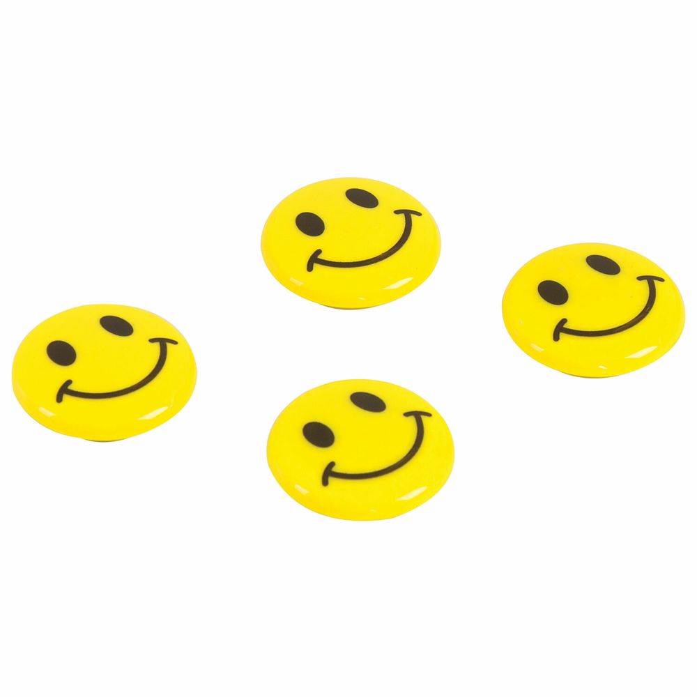 Магниты диаметром 30 мм, КОМПЛЕКТ 4 штуки, 