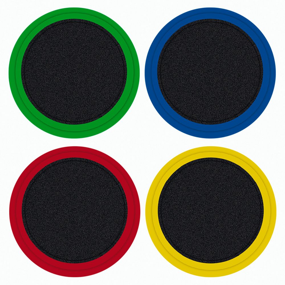 Магниты МОЩНЫЕ 30 мм, НАБОР 8 шт., ассорти, BRAUBERG 