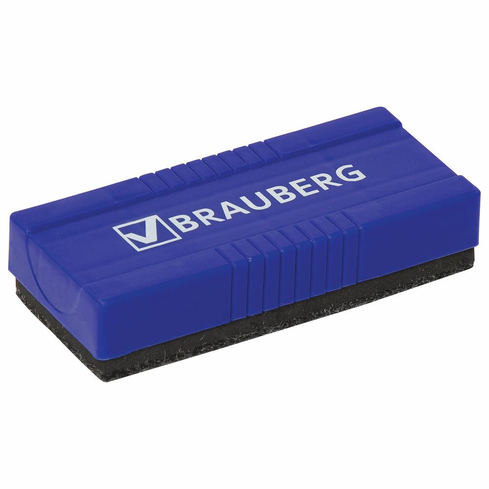 Набор для магнитно-маркерной доски (магнитный стиратель, магниты 30 мм - 6 шт., цвет ассорти), блистер, BRAUBERG