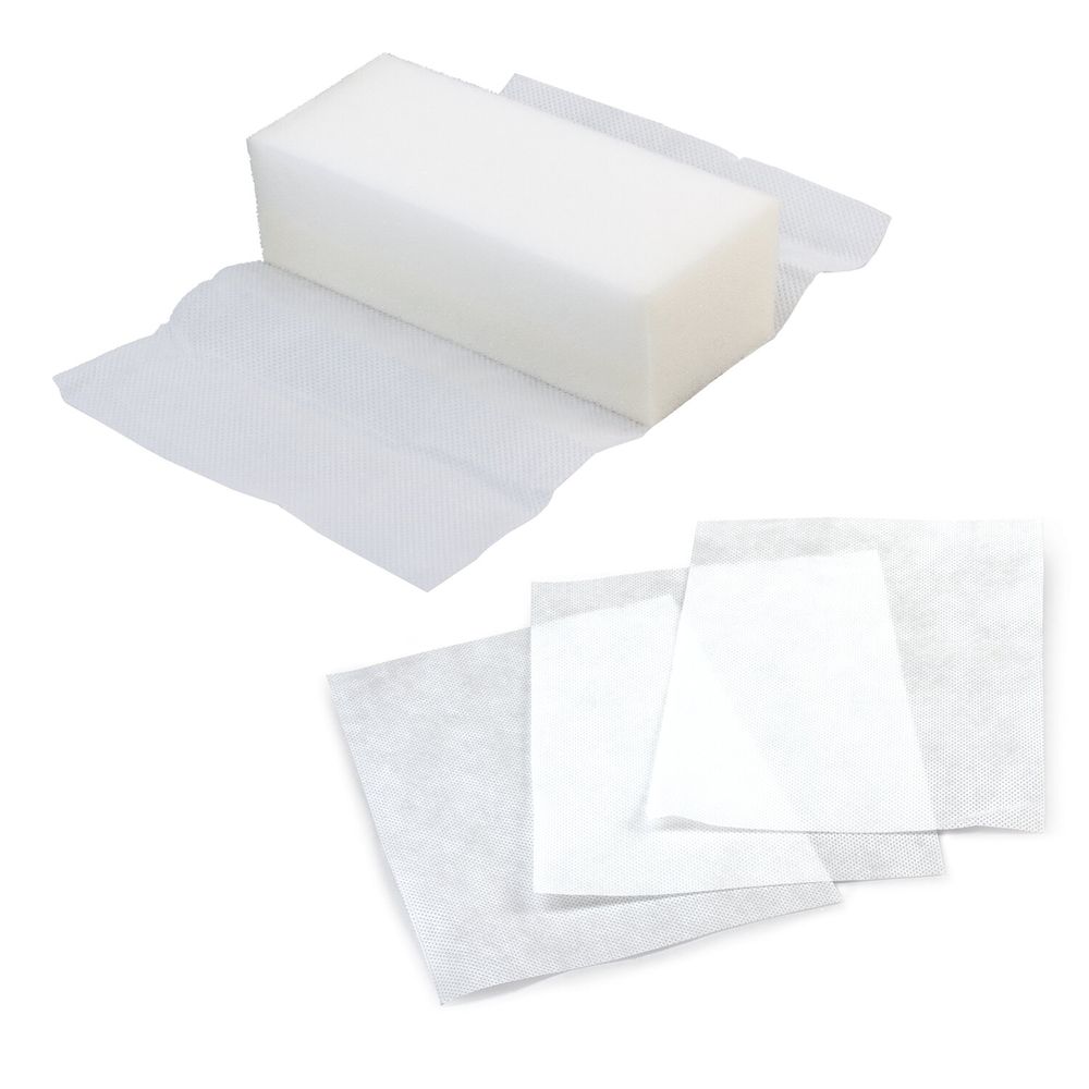 Салфетки сменные для стирателя магнитного 235528 (160х240 мм), КОМПЛЕКТ 100 шт., РОССИЯ, BRAUBERG