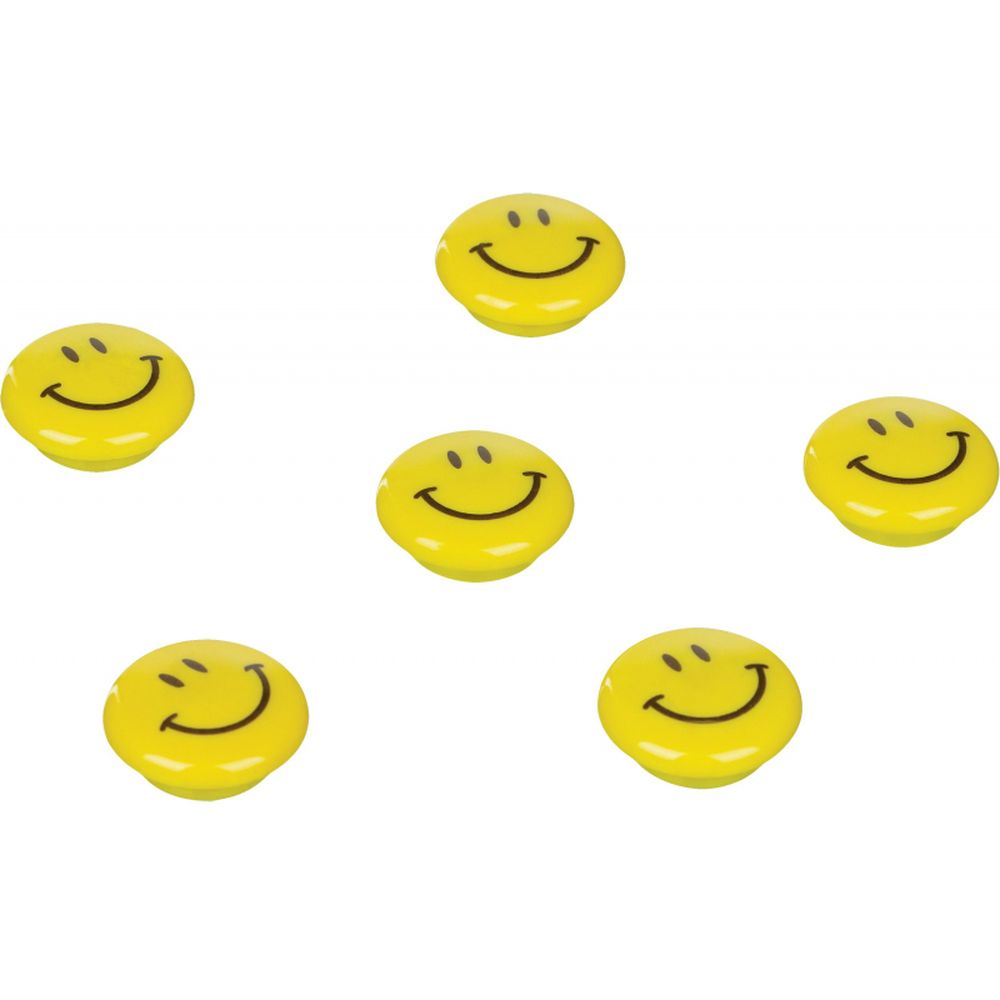 Магнитный держатель для досок Смайлы, 20мм, 6шт/уп