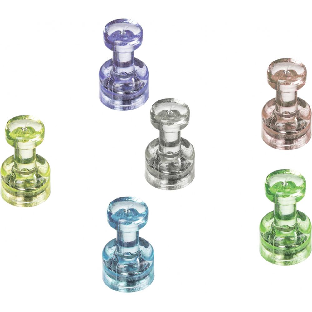 Магнитный держатель усиленный Attache, 6шт/уп, ассорти