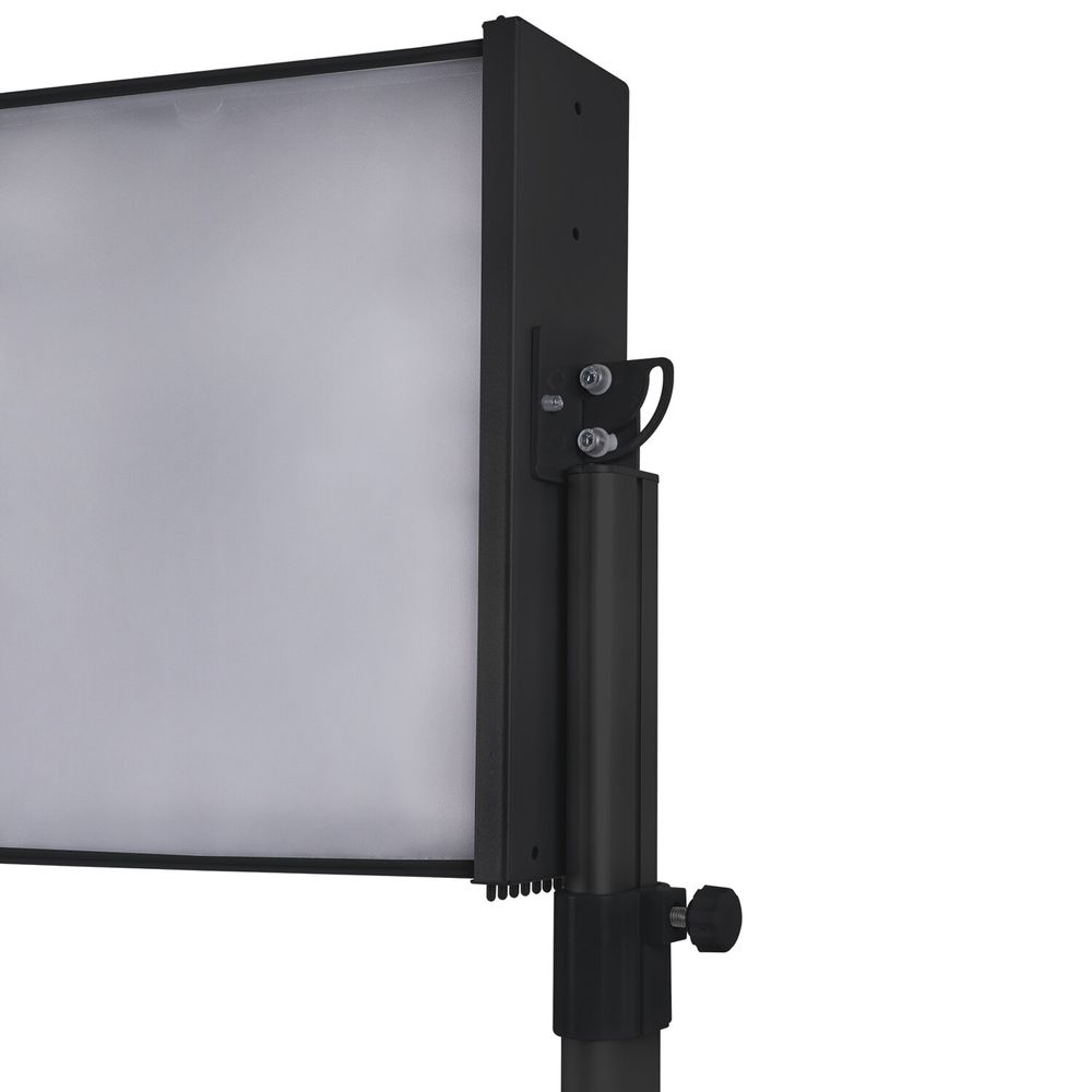 Демосистема напольная на 10 панелей, черные панели А4, регулируемая высота, STAFF