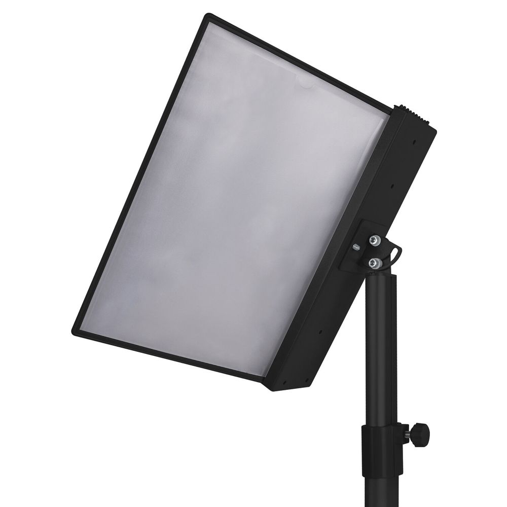 Демосистема напольная на 10 панелей, черные панели А4, регулируемая высота, STAFF