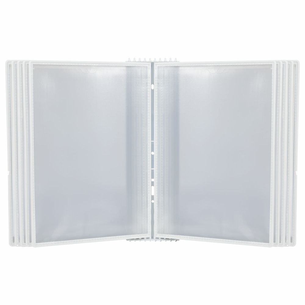 Демосистема настенная на 10 панелей, с 10 белыми панелями А4, STAFF 