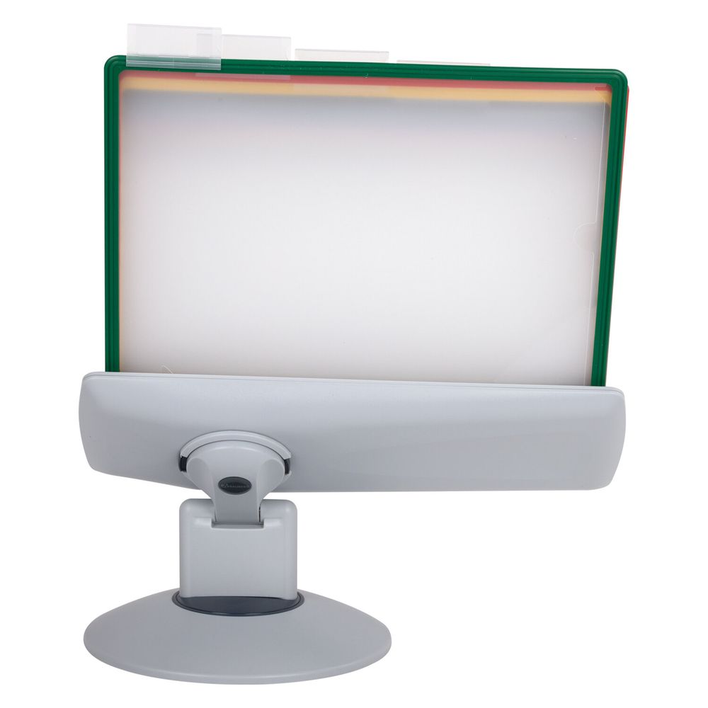 Демосистема настольная на 10 панелей, с 10 цветными панелями А4, вращающаяся, BRAUBERG