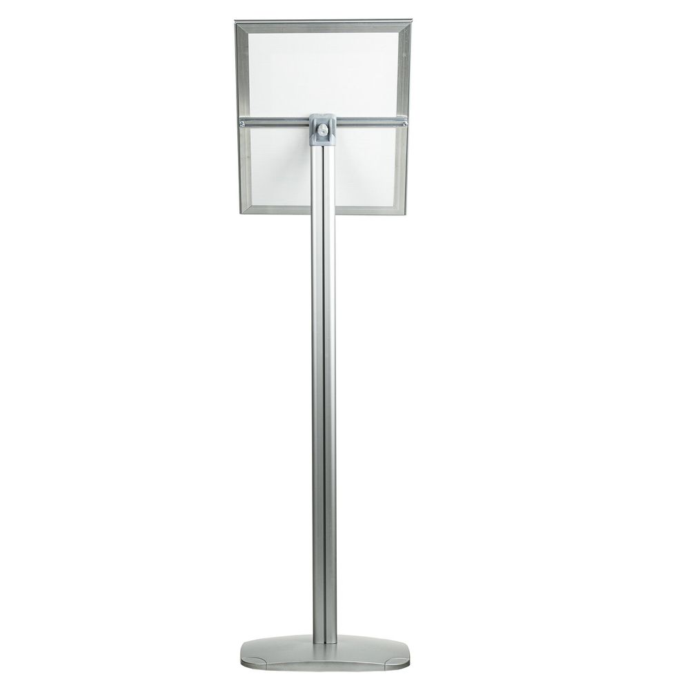 Стойка информационная напольная А3 с алюминиевым