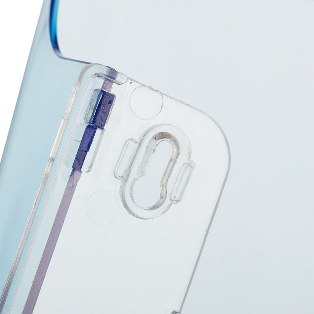 Дисплей настенный Attache 1 отделение А4 горизонтальный голубой