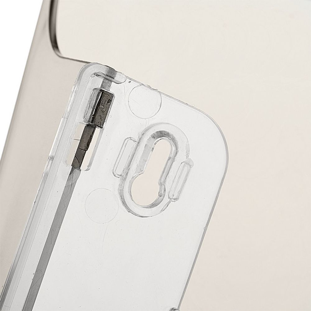 Дисплей настенный, 3 отделения А4 горизонтальный дымчатый