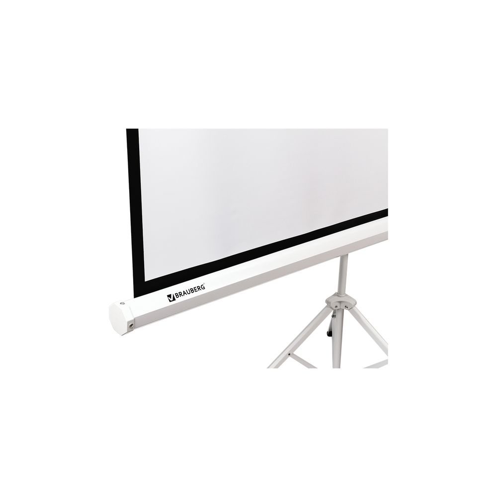 Экран проекционный на треноге (200х200 см), матовый, 1:1, BRAUBERG 