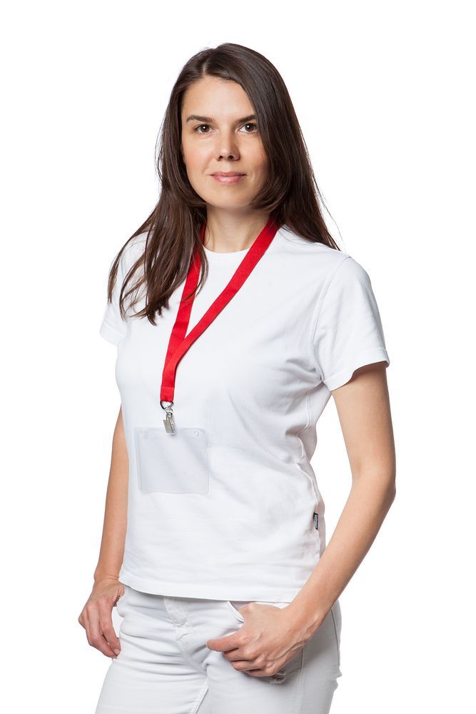 Лента для бейджа Neckband синяя