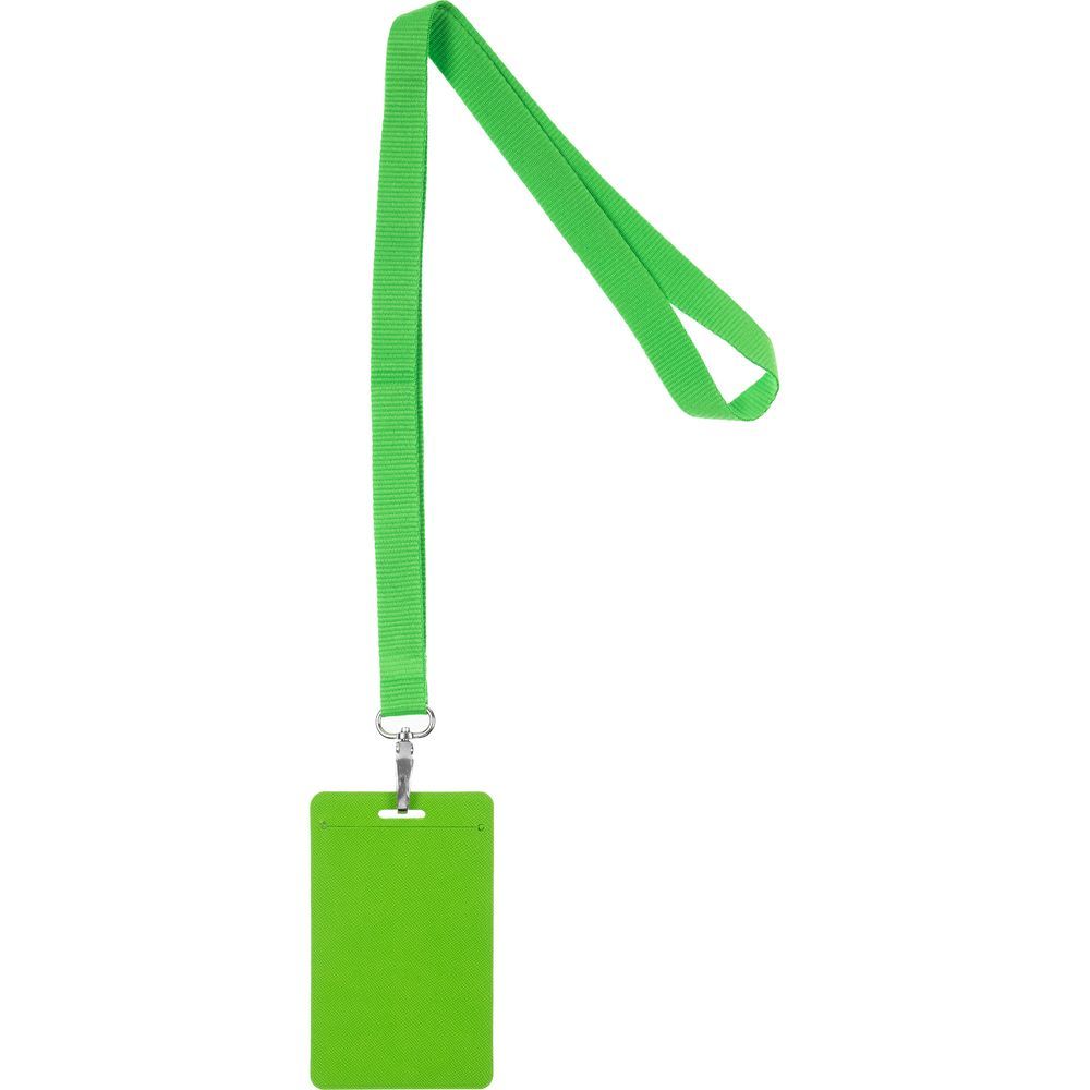 Лента для бейджа Pin зеленая