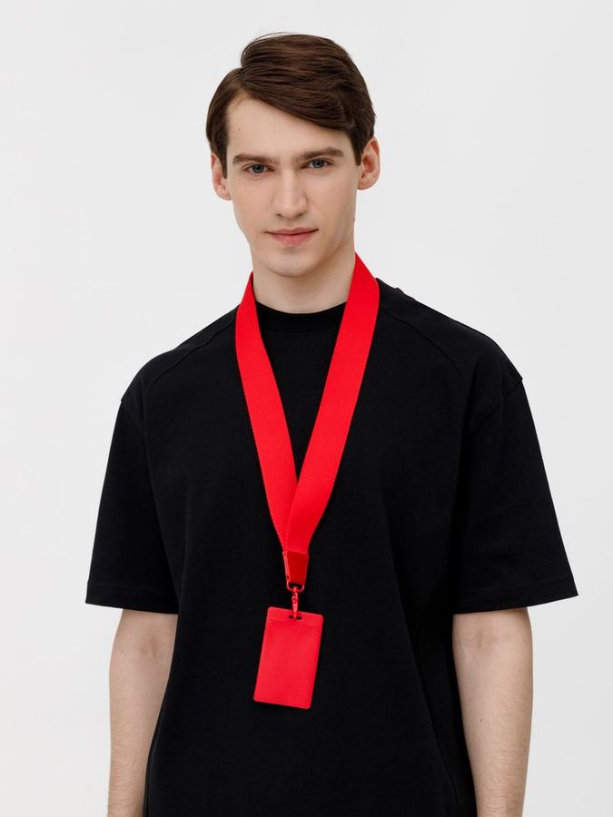 Ланьярд Band красный