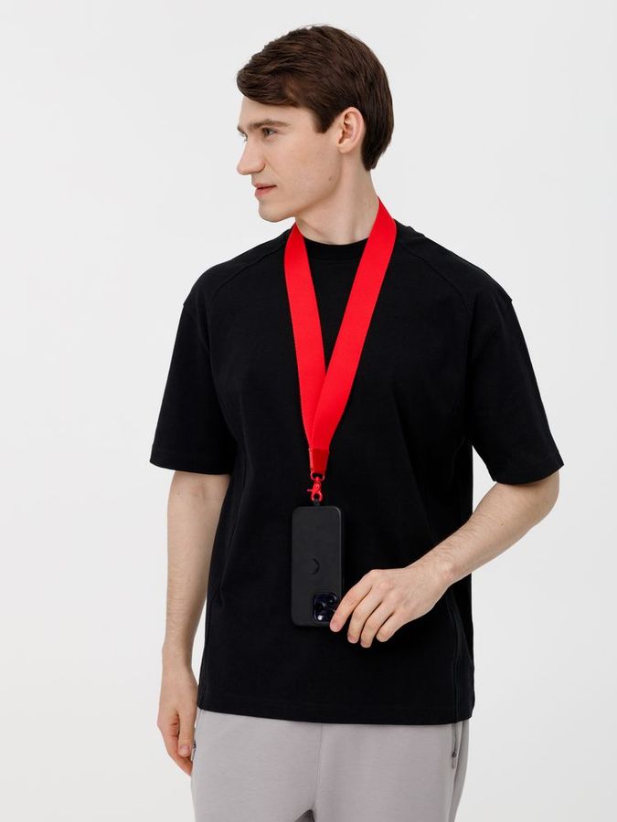 Ланьярд Band красный