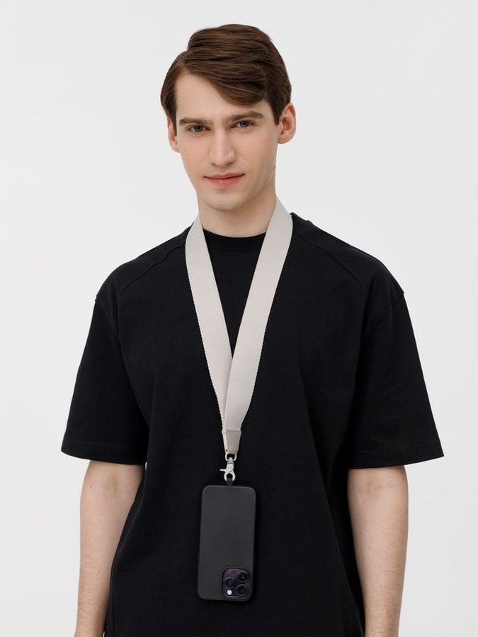 Ланьярд Band серый