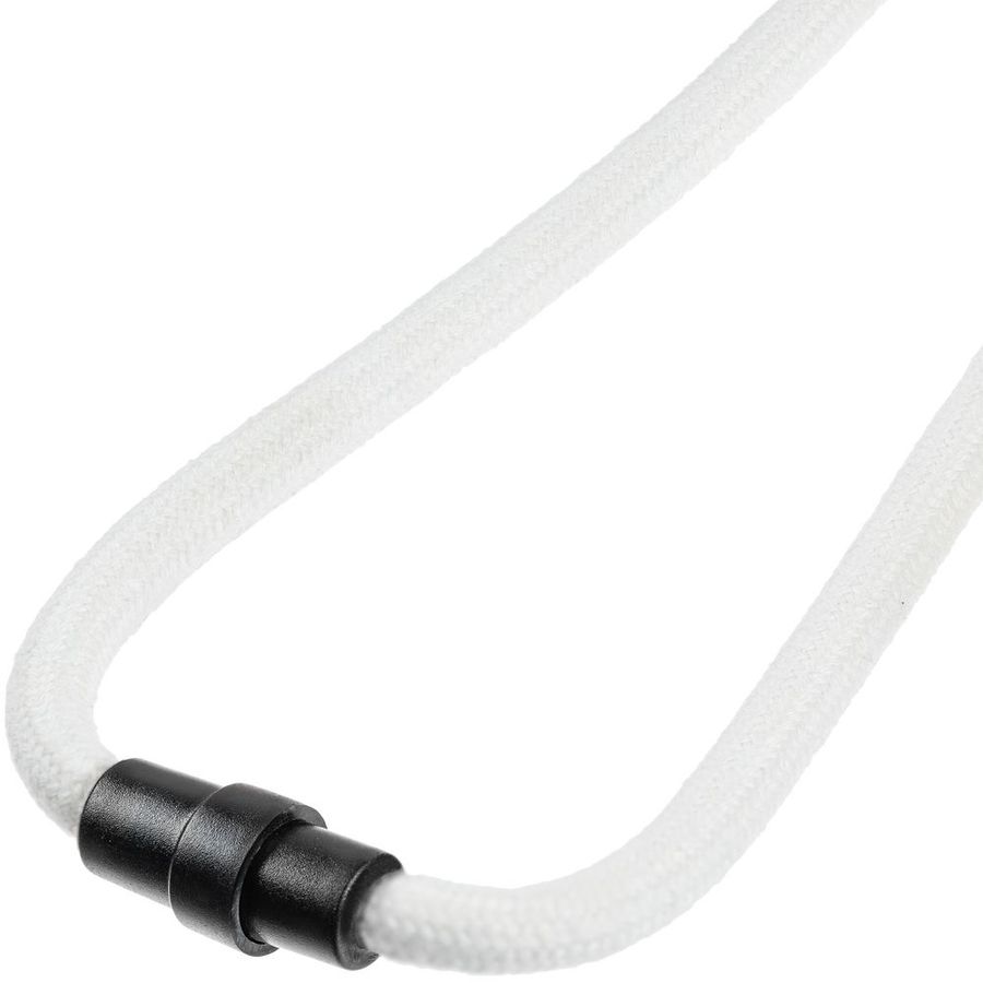 Шнурок для бейджа Tube Wood белый