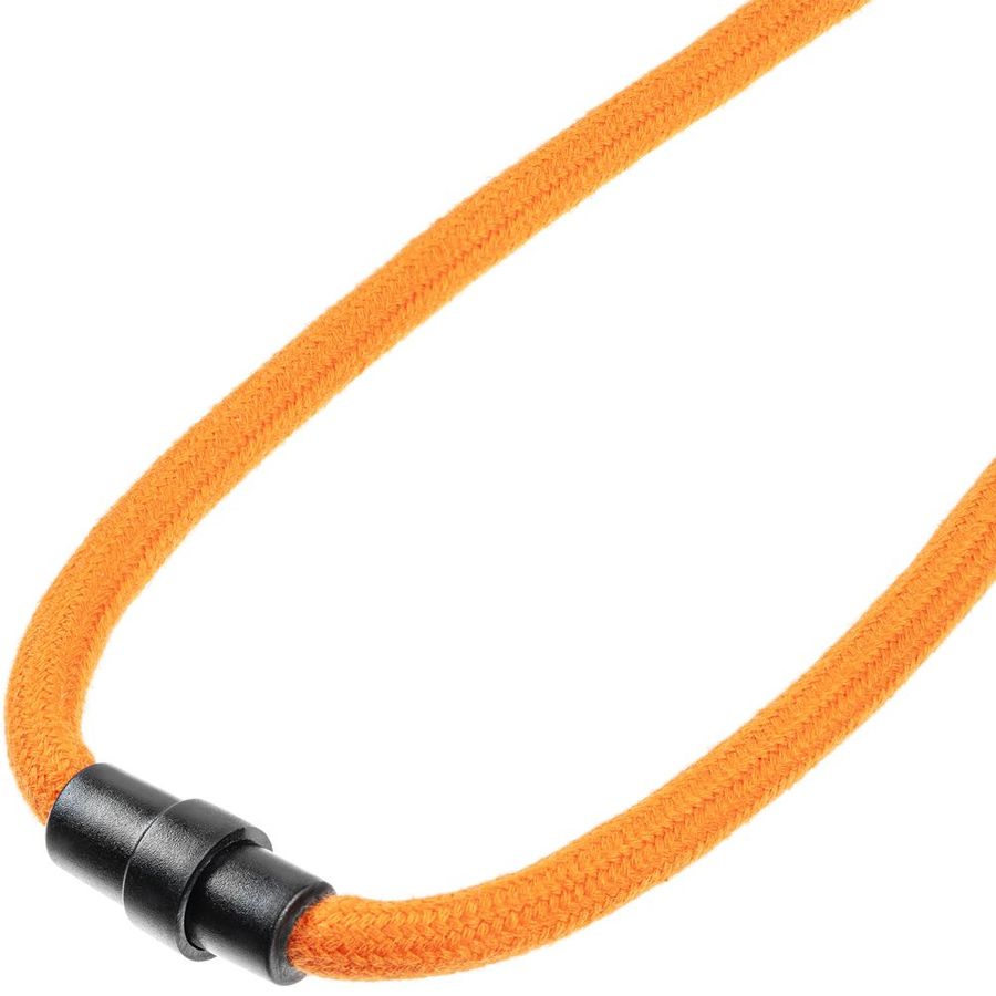 Шнурок для бейджа Tube Wood оранжевый