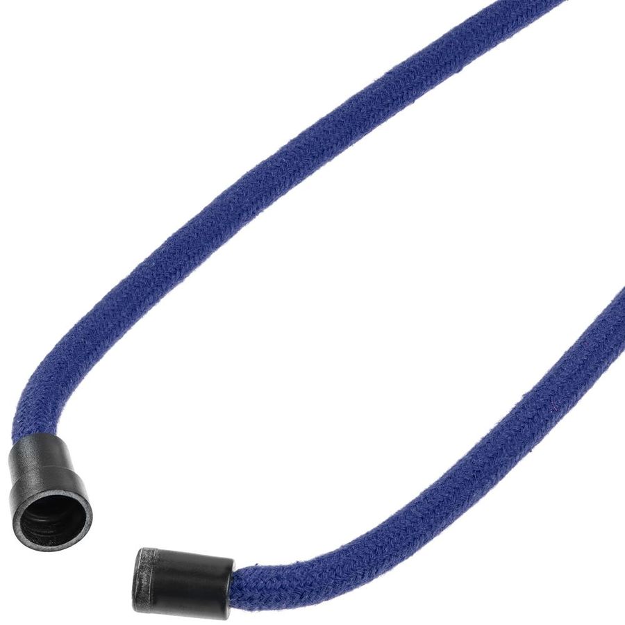 Шнурок для бейджа Tube Wood синий