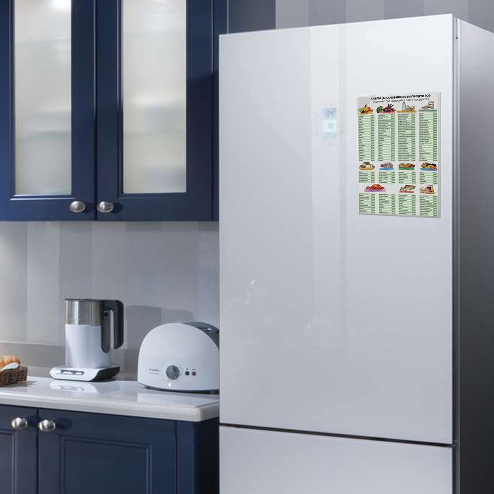 Магнитный карман для документов, фото, записок, формат А4, прозрачный, BRAUBERG