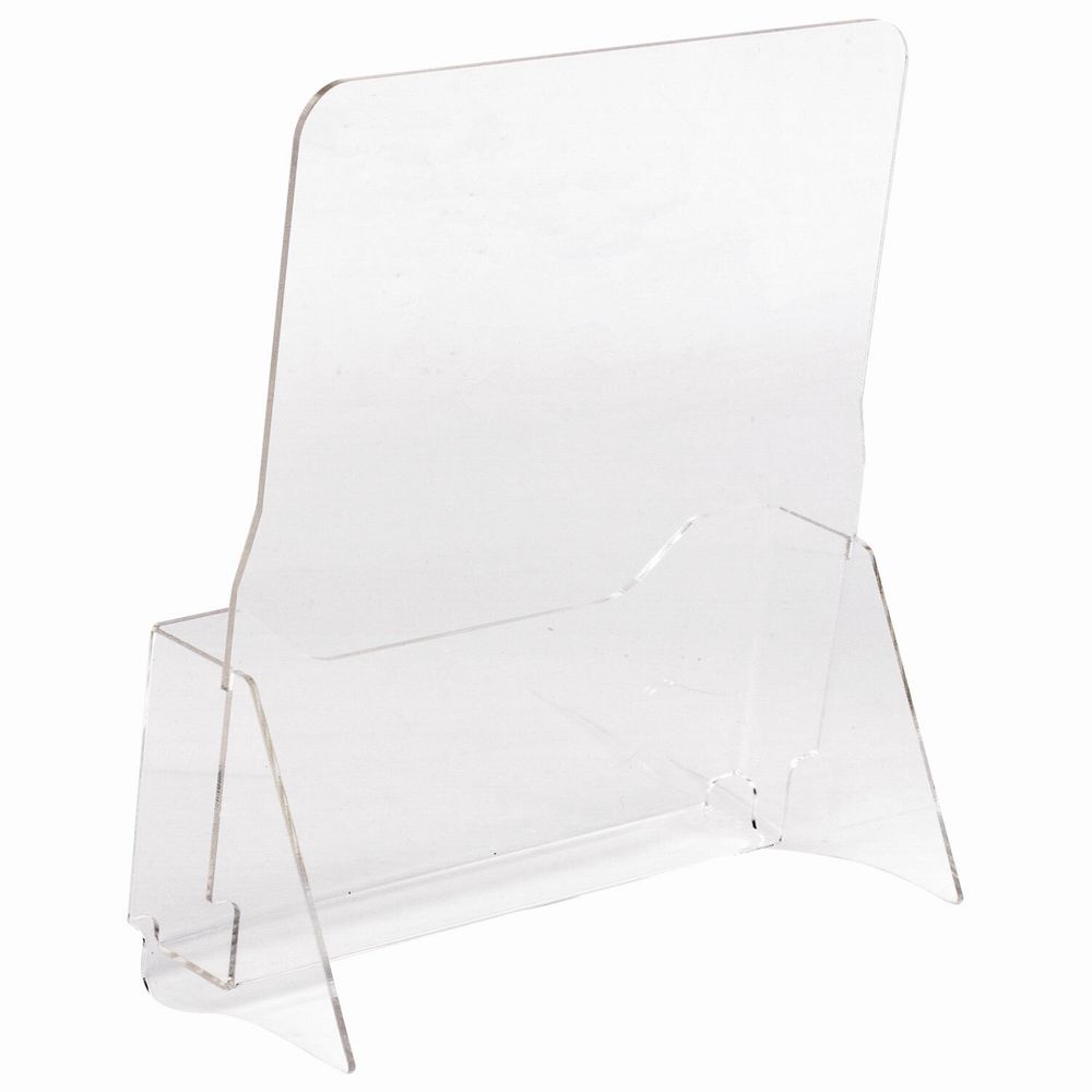 Подставка настольная для рекламных материалов (240х215х32 мм), А4, STAFF