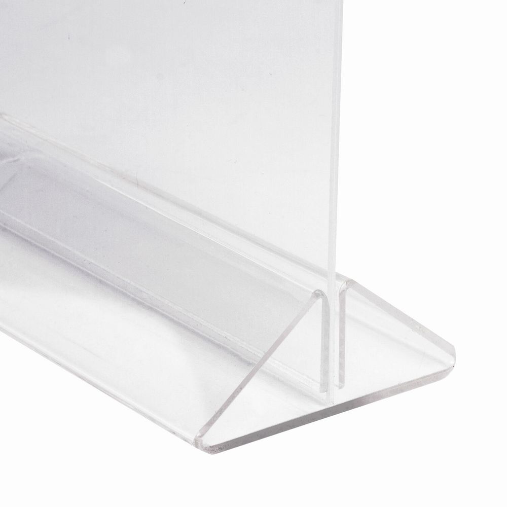 Подставка настольная для рекламных материалов ВЕРТИКАЛЬНАЯ (300х210 мм), формат А4, двусторонняя, STAFF