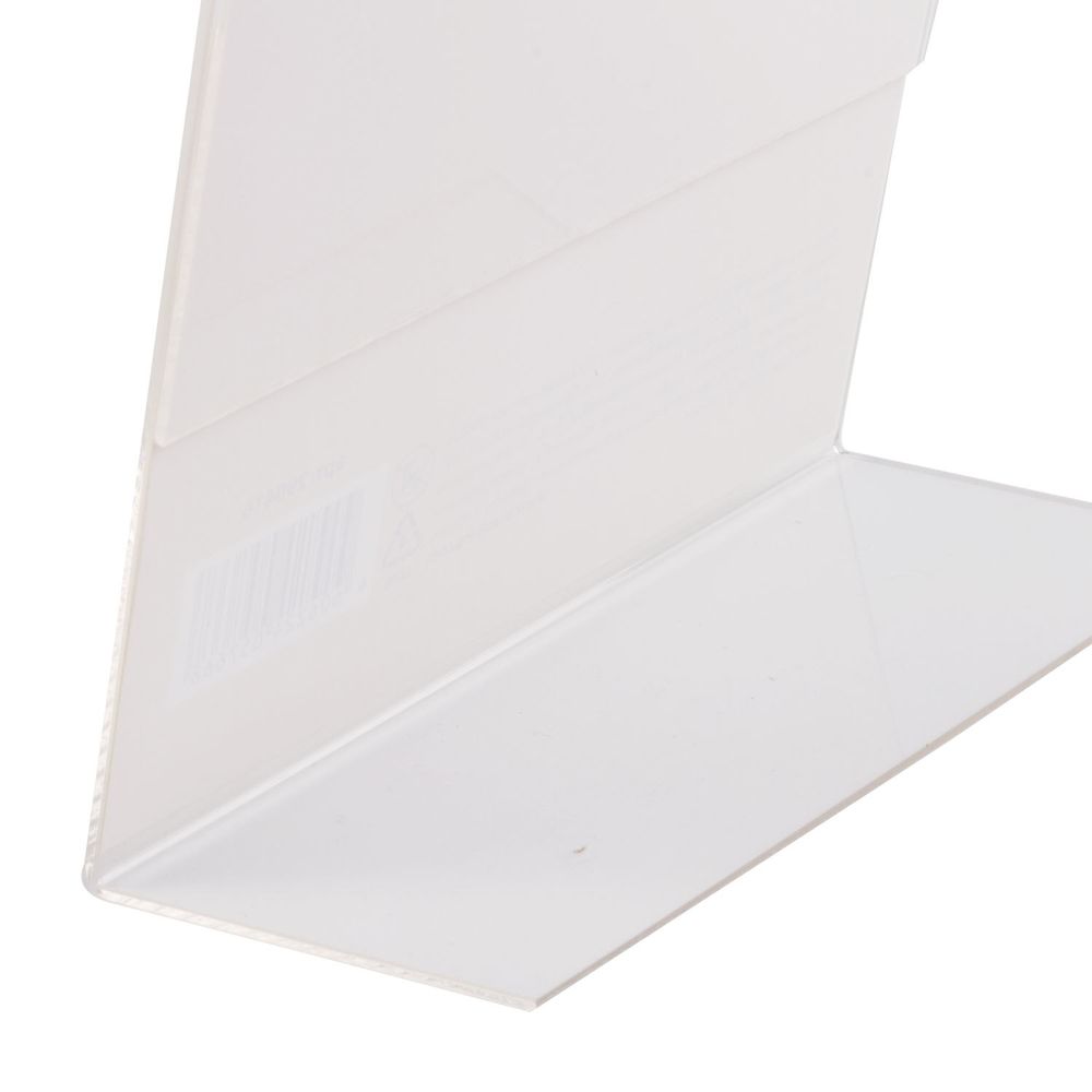 Подставка настольная для рекламных материалов МАЛОГО ФОРМАТА (150х210 мм), А5, односторонняя, вертикальная, BRAUBERG