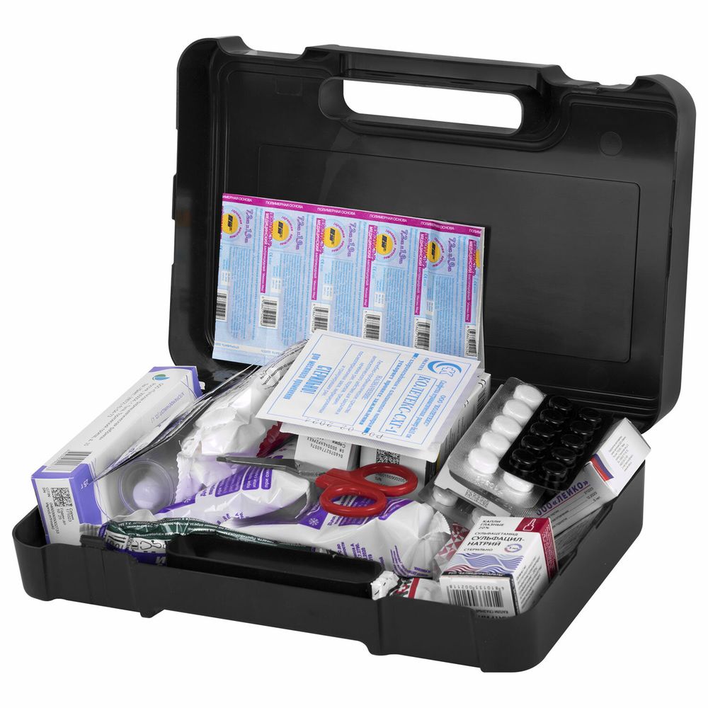 Аптечка первой помощи производственная ВИТАЛФАРМ, до 30 человек, футляр полистирол