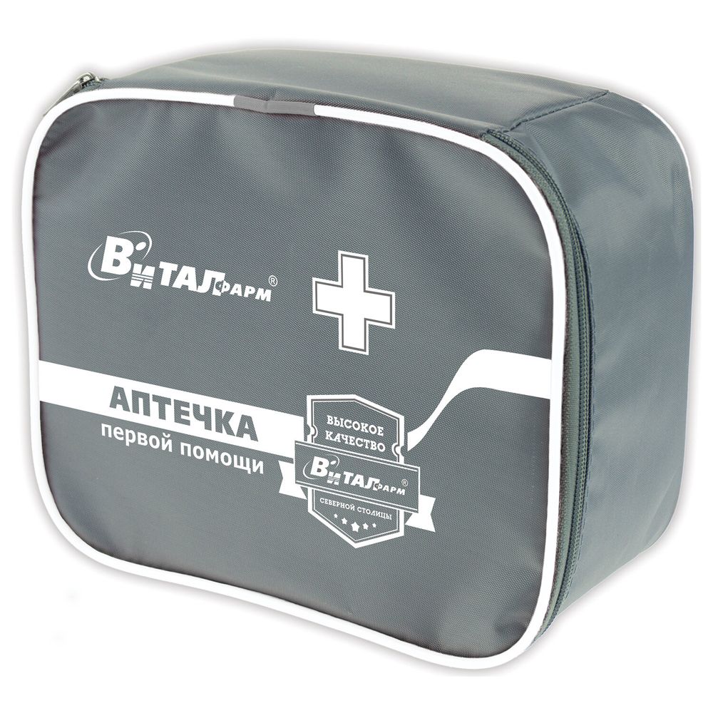 Аптечка первой помощи работникам по приказу № 262н ВИТАЛФАРМ, текстильная сумка