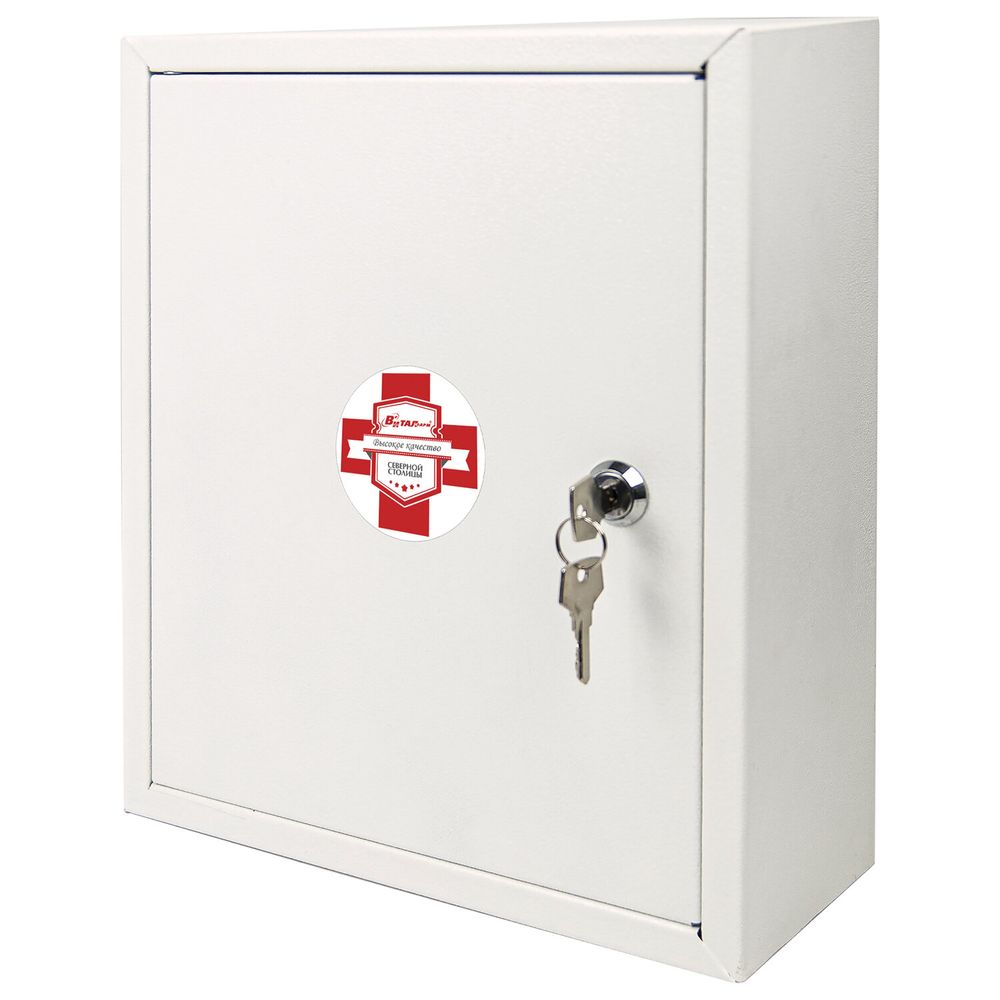 Аптечка первой помощи работникам, по приказу №262н, ВИТАЛФАРМ, металлический шкаф