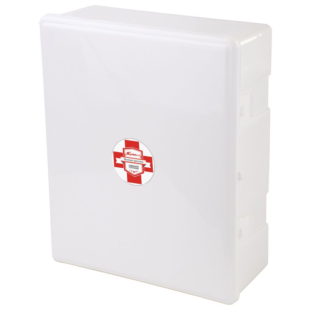 Аптечка первой помощи работникам, по приказу №262н, ВИТАЛФАРМ, пластиковый шкаф