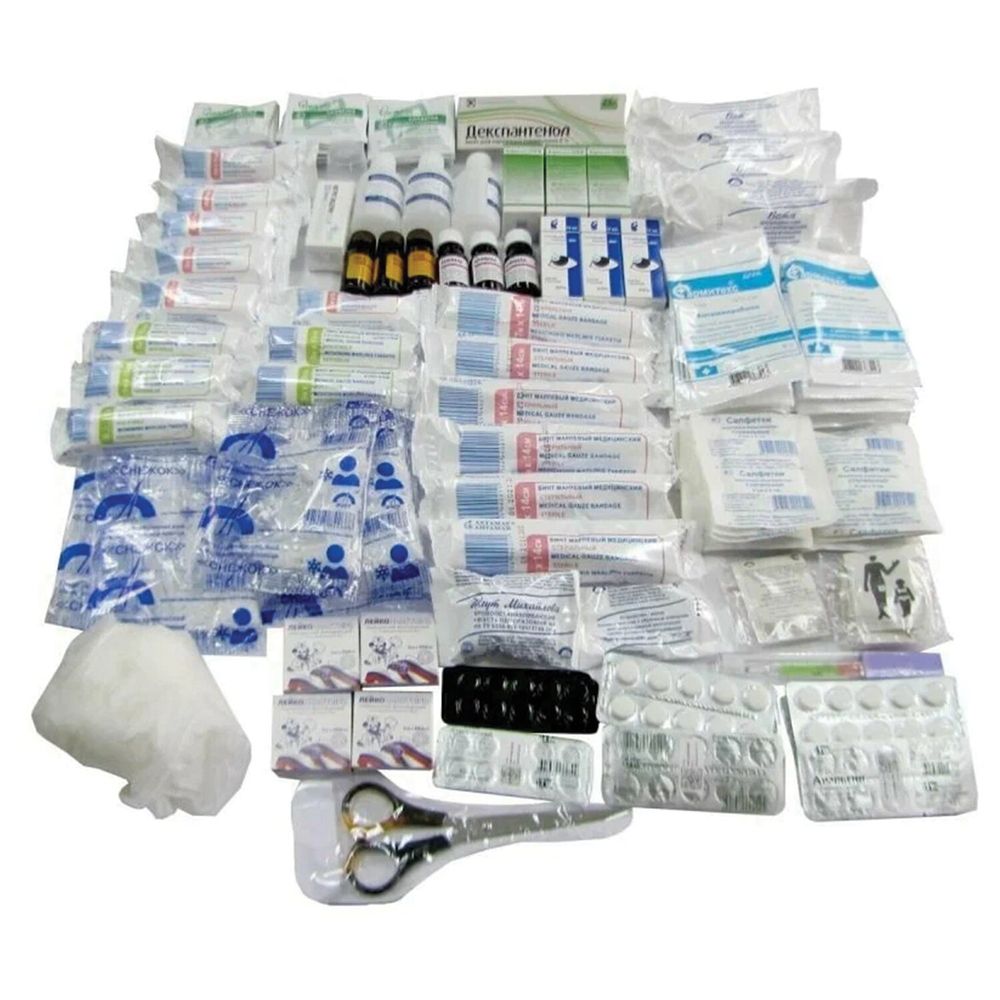 Аптечка первой помощи работникам, по приказу №262н, ФЭСТ, тканевая сумка на ремне