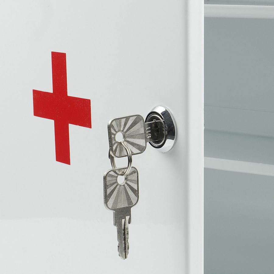 Шкафчик-аптечка металлический