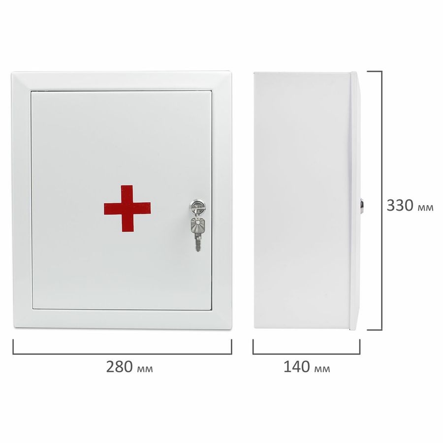 Шкафчик-аптечка металлический