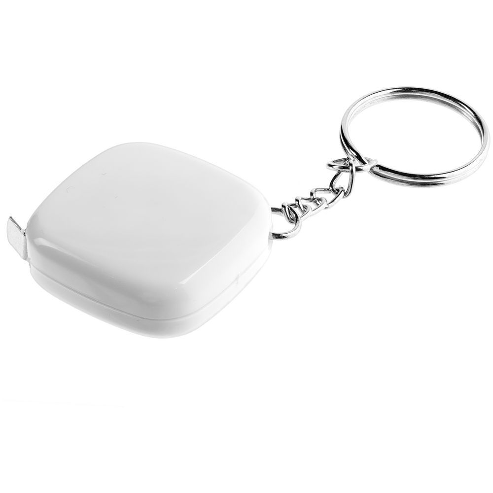 Брелок c рулеткой Metric белый