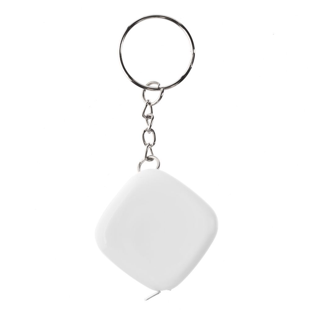 Брелок c рулеткой Metric белый