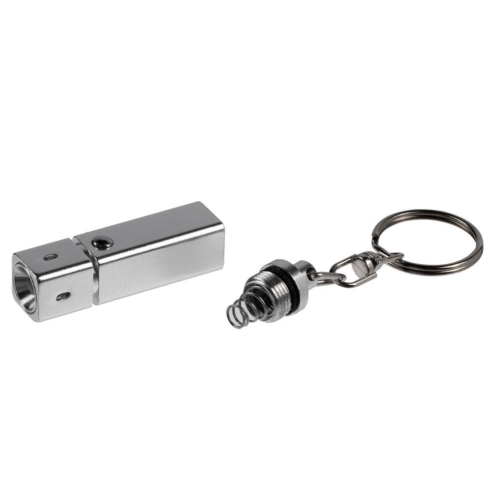 Брелок с фонариком Lumitronic металлик