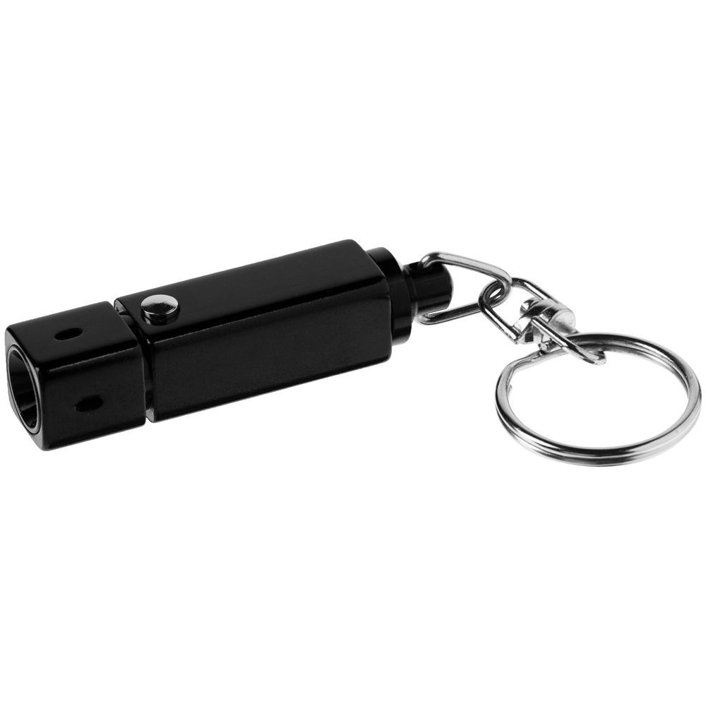 Брелок с фонариком Lumitronic черный