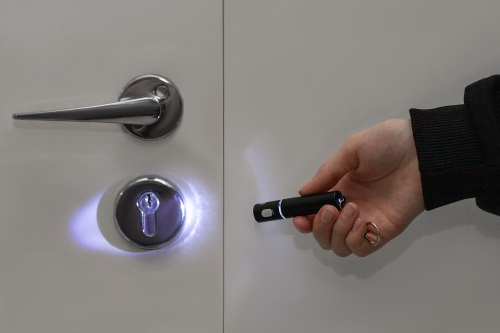 Брелок-фонарик Slide Ray ver.2 черный